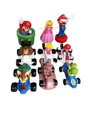 Super Mario McDonald’s Happy Meal Lot of 9